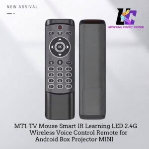 MT1 TV Mouse Smart IR Learning LED 2.4G Wireless Voice Control Remote for Android Box Projector MINI