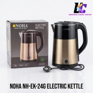 NOHA NH-EK-24G Stainless Steel Electric Kettle – 1.8L High Efficiency 1500W
