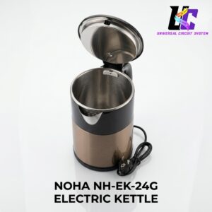 NOHA NH-EK-24G Stainless Steel Electric Kettle – 1.8L High Efficiency 1500W
